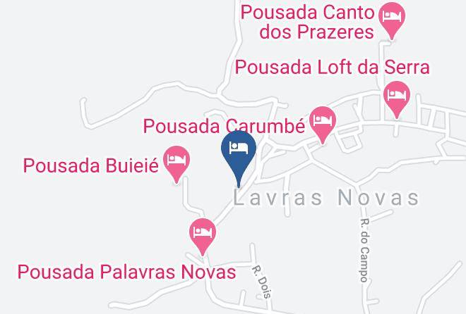 Ouro Preto - Chale Classico Lavras Novas Maps