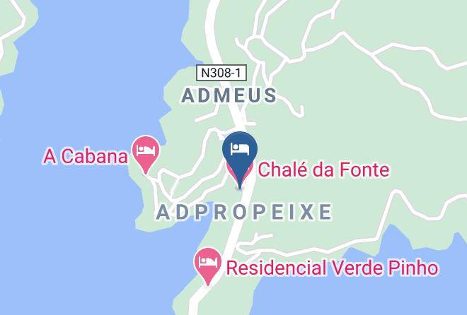 Terras De Bouro - Chale Da Fonte Maps