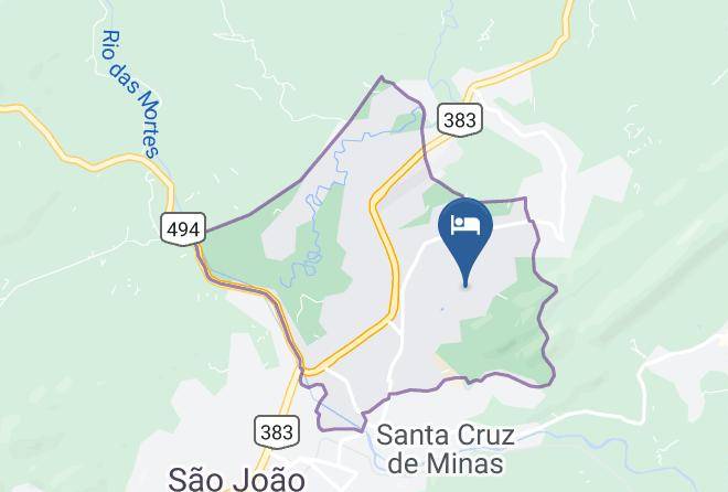 Sao Joao Del Rei - Chale Da Serra Maps