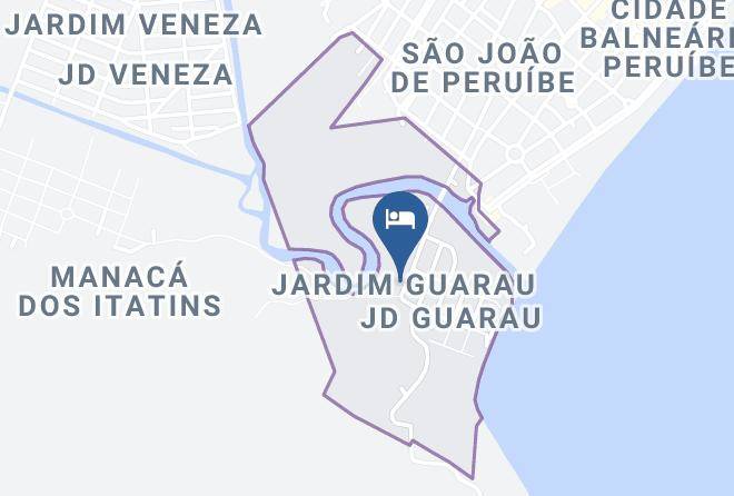 Peruibe - Chale Do Costao Maps