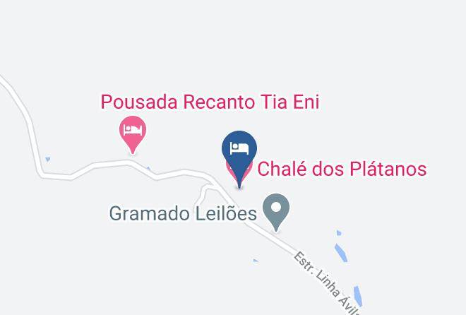 Chale Dos Platanos Mapa
 - Rio Grande Do Sul - Gramado