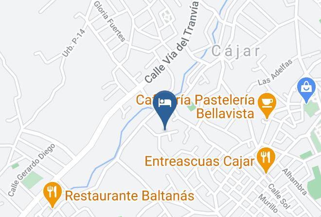 Granada - Chale El Pino Maps