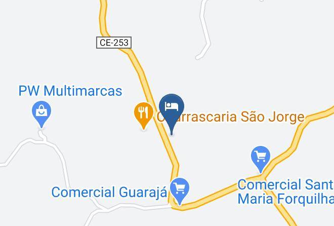 Guaramiranga - Chale Em Guaramiranga Maps