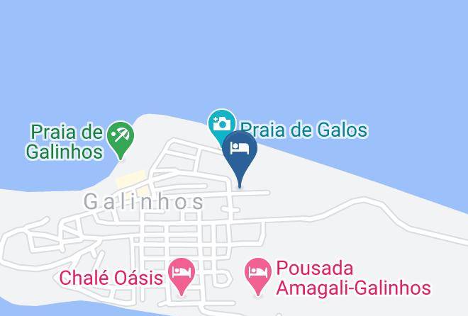 Galinhos - Chale Estrela Do Mar Maps
