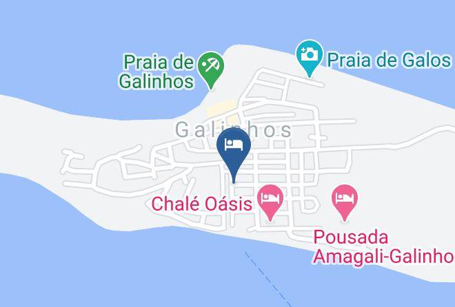 Galinhos - Pousada Golfinho Maps