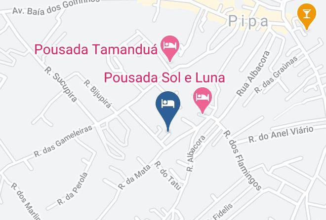 Tibau Do Sul - Chale Jabuti Maps