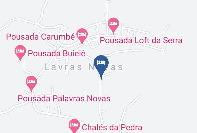 Ouro Preto - Chale Kazulo Maps