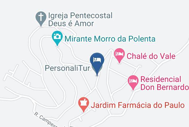 Gramado - Chale No Vale Maps