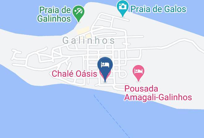 Galinhos - Chale Oasis Maps