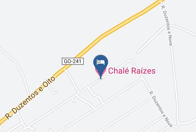 Cavalcante - Chale Raizes Maps