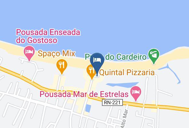 Touros - Chale Recanto Gostoso Maps