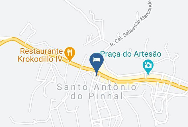 Santo Antonio Do Pinhal - Chale Sertao Maps