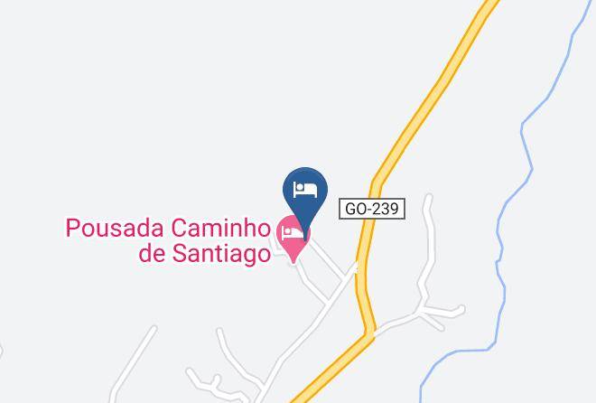Alto Paraiso De Goias - Chale Sossego Maps