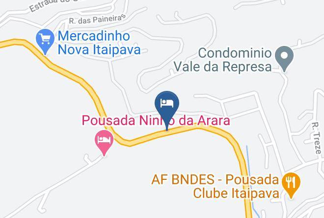 Petropolis - Chale Xanadu Itaipava Maps