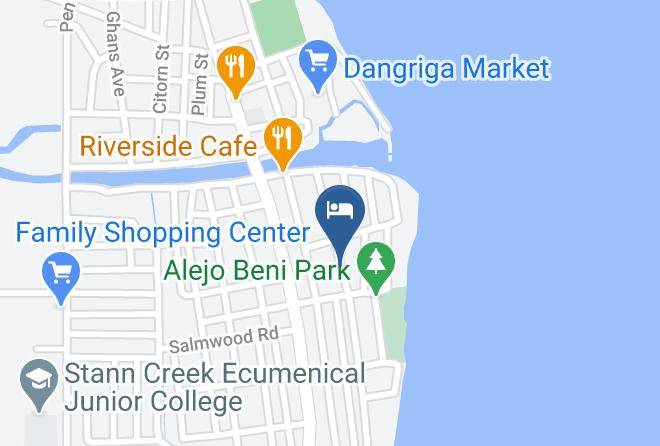 Stann Creek - Chaleanor Hotel Maps