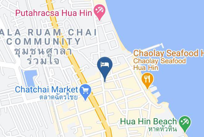 Chalelarn Hotel Hua Hin Map