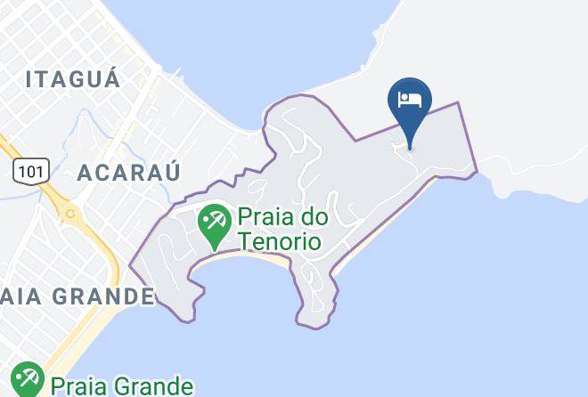 Ubatuba - Chales Agua Doce Maps