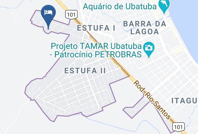 Ubatuba - Chales Canto De Praias Maps