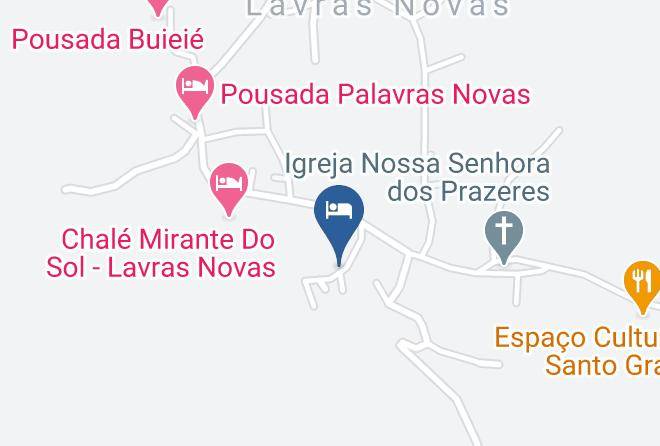 Ouro Preto - Chales Da Pedra Maps