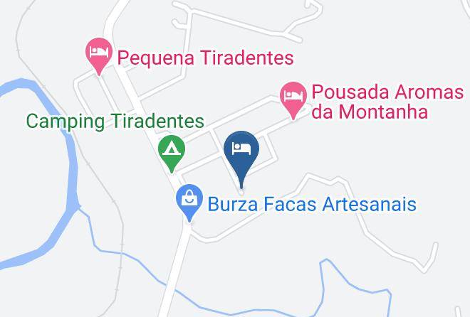 Tiradentes - Chales De Sao Jose Maps