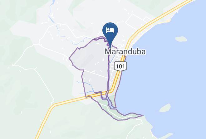 Ubatuba - Chales Do Espanhol Maps