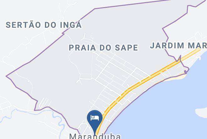Ubatuba - Chales Dos Coqueiros Maps