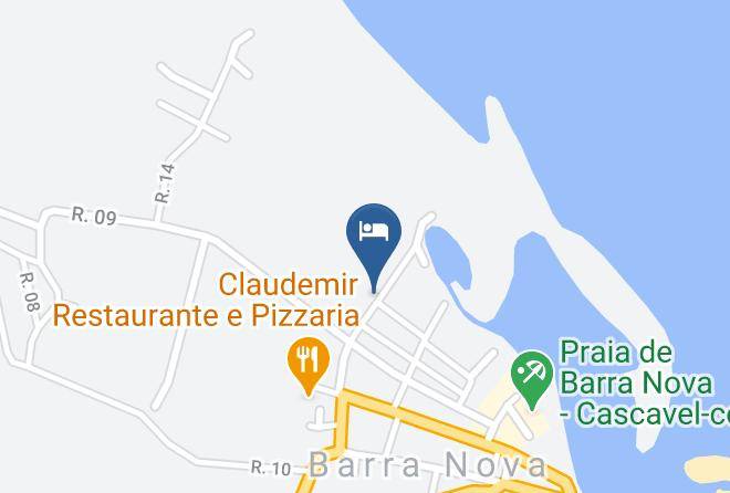 Cascavel - Chales Estrelas Do Mar Maps