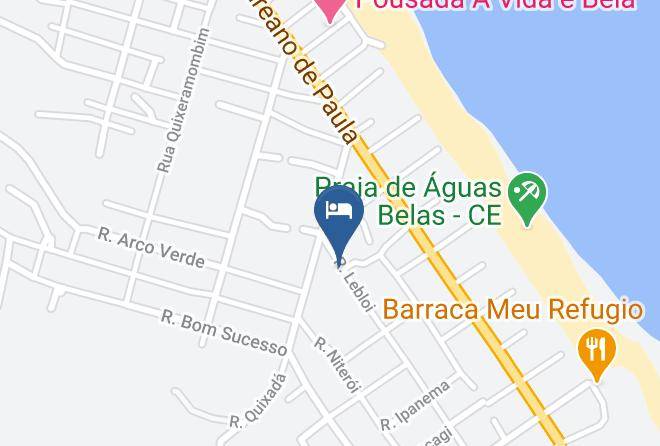 Cascavel - Chales Kitesurf Brasil Maps