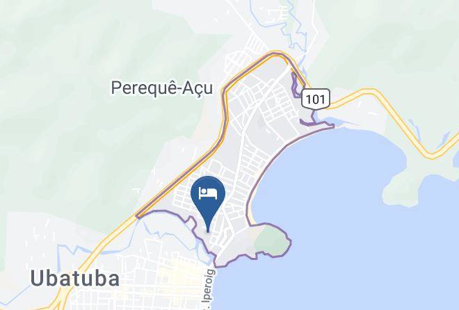 Ubatuba - Chales Mar De Rosas Maps