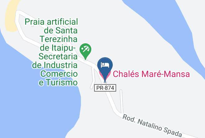 Santa Terezinha De Itaipu - Chales Mare Mansa Maps