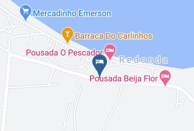 Icapui - Chales Mobiliarios Planeta Redonda Maps