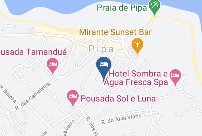 Tibau Do Sul - Chales Pipa Com Maps