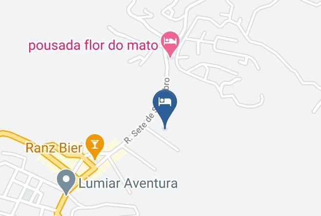 Chales Recanto Do Bosque Map