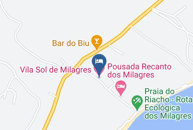 Sao Miguel Dos Milagres - Vila Sol De Milagres Maps