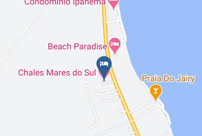 Chales Mares Do Sul Map