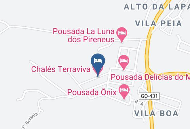 Pirenopolis - Chales Terraviva Maps