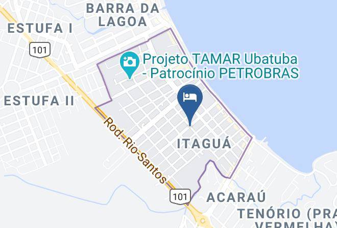 Ubatuba - Chales Ubatubaloft Maps