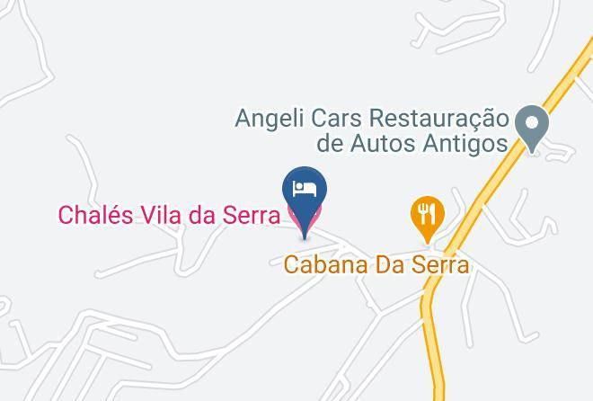 Serra Negra - Chales Vila Da Serra Maps