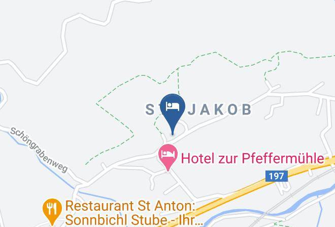 Chalet Brunnenhof St Anton Map - Tyrol - Landeck