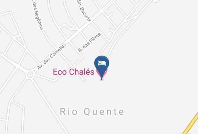 Rio Quente - Eco Chales Maps