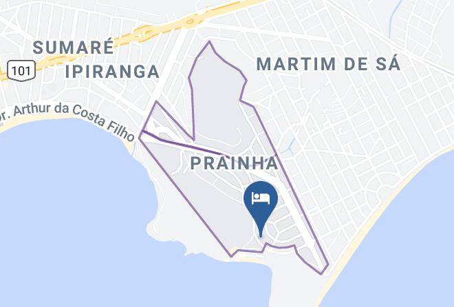 Caraguatatuba - Chale Sol Da Prainha Maps