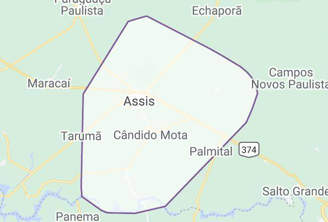 Candido Mota - Chalex Hotel Maps
