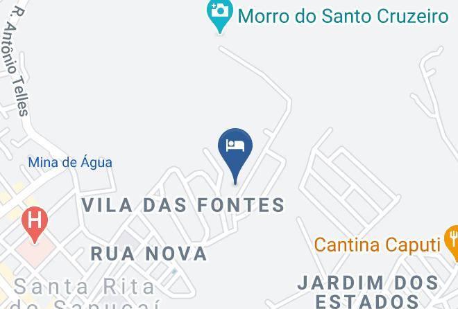 Santa Rita Do Sapucai - Chalezinho Pousada Romantica Maps