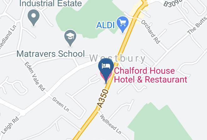 Chalford House Hotel & Restaurant Map