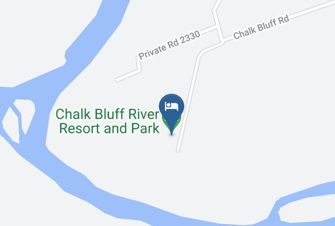 Uvalde - Chalk Bluff River Resort And Park Maps