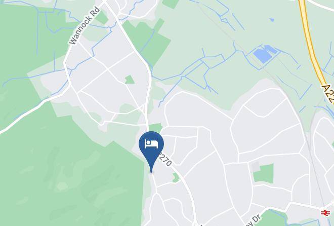 East Sussex - Chalk Farm Hotel Maps