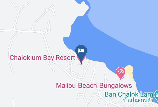 Amphoe Ko Pha Ngan - Chaloklum Bay Resort Maps