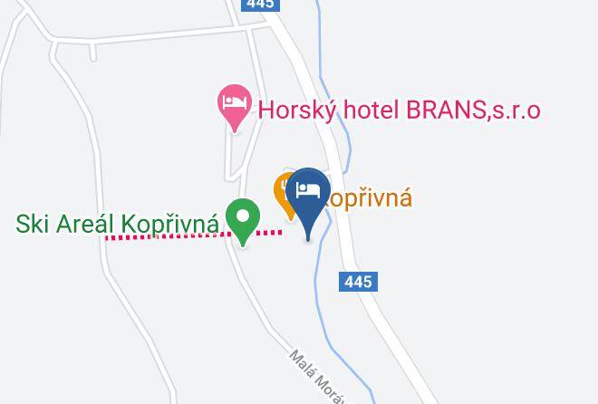 Bruntal - Chaloupka Pod Koprivnou Maps