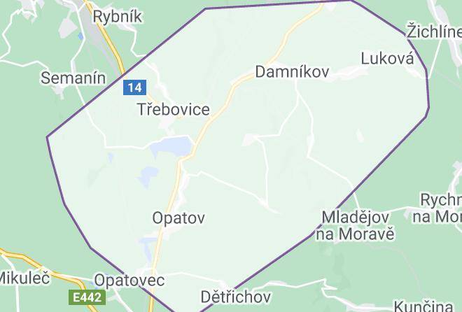 Svitavy - Chalupa Anda Maps