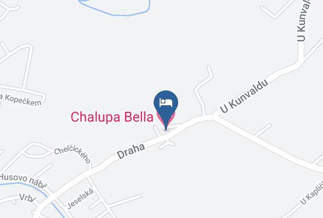 Usti Nad Orlici - Chalupa Bella Maps
